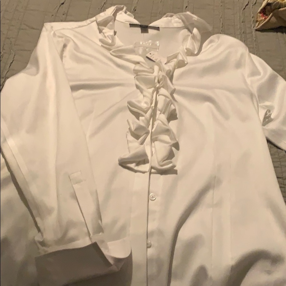 NWT Antonio Melani decorated blouse